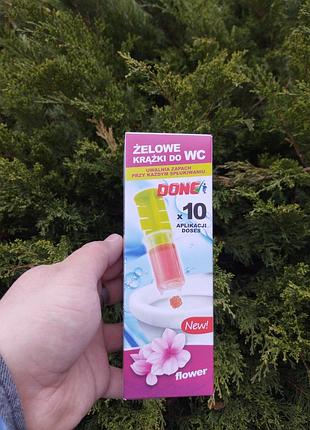 Гелевий шприц для унітазу done flower, 10 використань