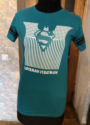 Футболка superman batman vs h&m