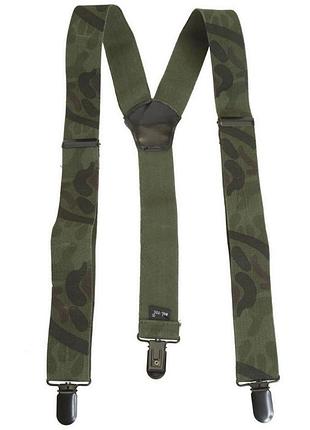 Mil-tec woodland підтяжки з кліпсою типу крокодил, камуфляж 13184020
