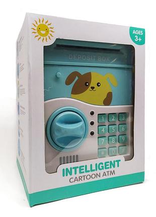 Копилка-сейф "intelligent cartoon atm" f821-20/11/19/18