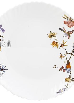 Радісні пташки, wave, тарілка обідня, v-220hb, vittora, 220 мм