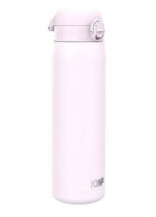 Бутылка для воды ion8, 1200 мл, лиловая, металлическая – эко-бутылка, bpa free, для спорта и ежедневного использования