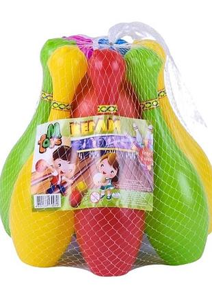 Детский боулинг m toys кегли+2 шара (05022)