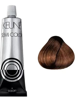 Краска тонирующая безаммиачная для волос keune semi color 6.43 copper golden dark blonde 60 мл