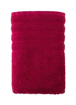 Полотенце махровое alexa 90х150 irya бордовый