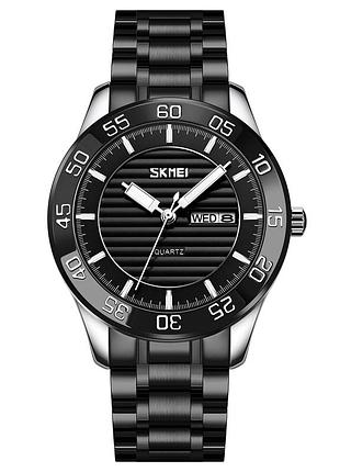 Skmei 9293sibkbk silver-black