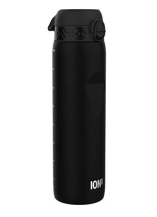 Бутылка для воды ion8, 1000 мл, чёрная – эко-бутылка, bpa free, для спорта и повседневного использования