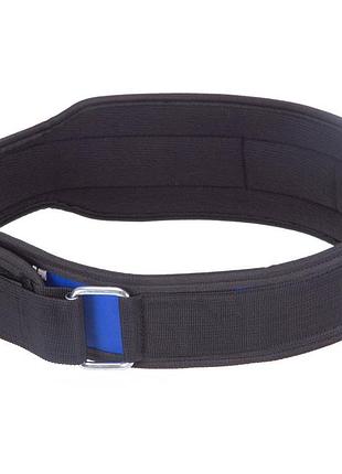 Пояс атлетический усиленный регулируемый zelart sb-165521 l