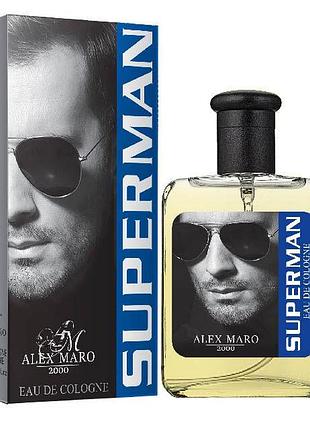 Одеколон для чоловіків 60% superman 100 мл (4829155004468)