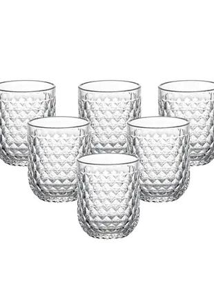 Набір склянок під кришталь 6 шт по 300 мл hp4155