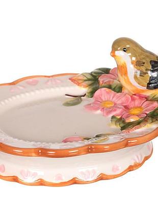 Блюдце керамическое для украшений lefard 16 см 59-553