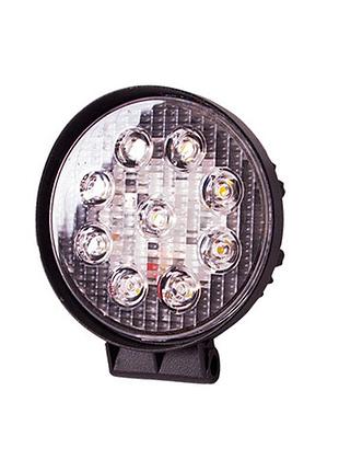 Фара робочого світла wlp-27r1f5 flood 9led*3w /10-30v/27w/6000k