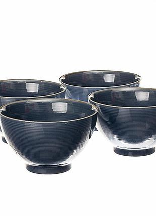 Набір піал 4 шт lefard 004alp/blue