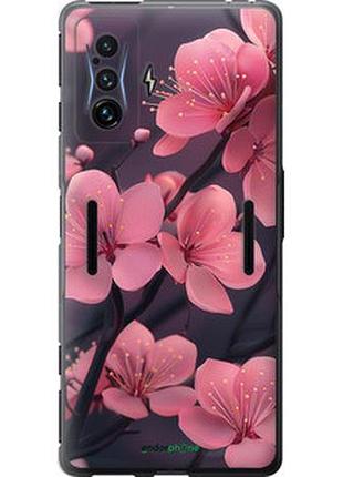 Чохол на xiaomi poco f4 gt пурпурова сакура "6075u-2958-7673"