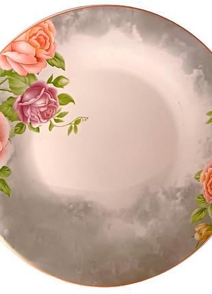 Розовый сон, aura, тарелка десертная, vt-1180ats, vittora, 180 мм