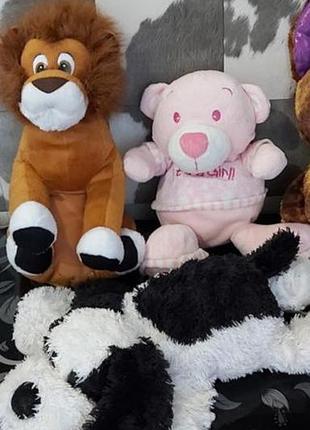 Мягкая игрушка собачка, львенок, мишка 20-30 см