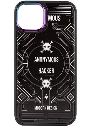 Tpu+pc чохол funny pictures with magsafe для apple iphone 12 pro max (6.7") anonymous