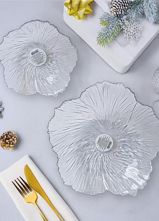 Vt-3153 салатник морозный цветок 290мм, vittora