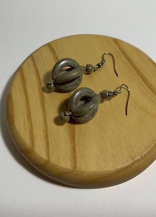 Серьги деревянные 21, серьги украшения, серьги из дерева
