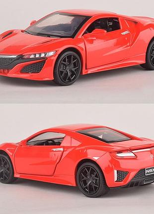 Металева машинка acura nsx 4