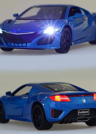 Металева машинка acura nsx 7