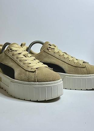 Жіночі кросівки puma mayze infuse brown pebble (381652-01)