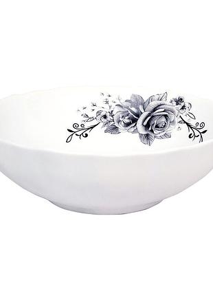 Графические цветы, wave, салатник, v-155gf, vittora 155 мм