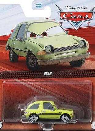 Металева машинка cars 2 acer (disney pixar, die-cast, оригінальна колекційна рідкісна модель)