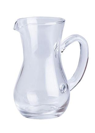 Кувшин для напитков фигурный 300 мл прозрачный hp573