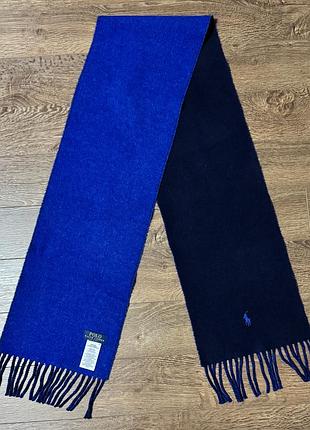 Шерстяной шарф polo ralph lauren.