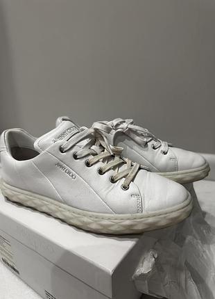 Кросівки жіночі jimmy choo білі, 40 розмір