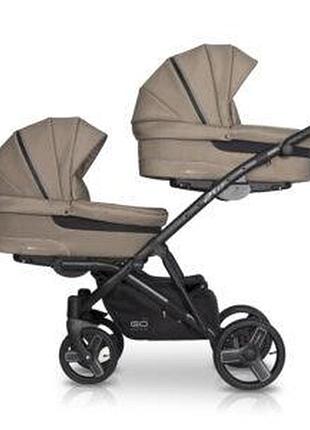 Коляска для двійні easygo 2 of us 9023-eg2u-22, safari, бежевий