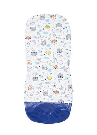 Вкладиш до коляски twins velvet dark blue