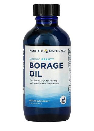 Масло огуречника, nordic gla, nordic naturals, 119 мл.