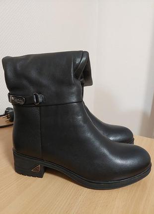 Кожаные базовые сапоги