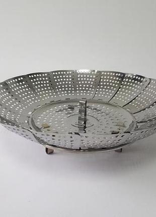 Пароварка лепесток нержавеющая d по дну 17 cm. forkopt