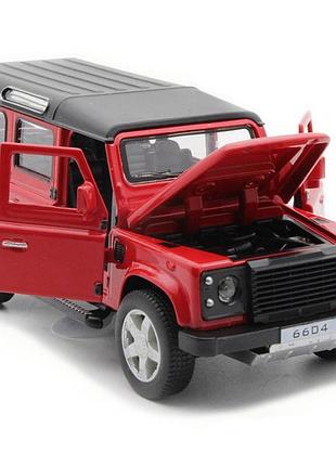 Машинка металлическая land rover defender