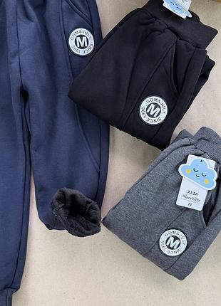 Штаны на меху для мальчика