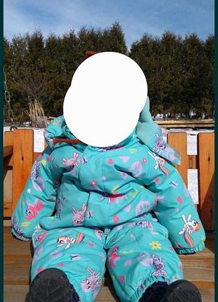 Lassye зимний детский комбинезон