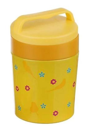 Термос пищевой детский a-plus 350 мл (1665) желтый