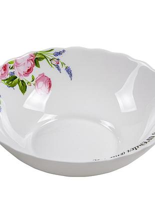 Лаванда і троянда, wave, салатник, v-155lr, vittora, 155 мм