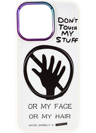 Tpu+pc чохол funny pictures with magsafe для apple iphone 13 pro (6.1") don't touch