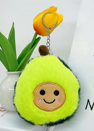 Мягкий брелок “авокадо” - брелок на ключи, сумку или рюкзак