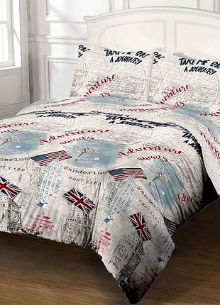 Постельное белье бязь gold usa 17659 zastelli двуспальный евро