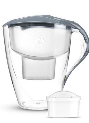 Фильтр-кувшин dafi omega 4.0 серый