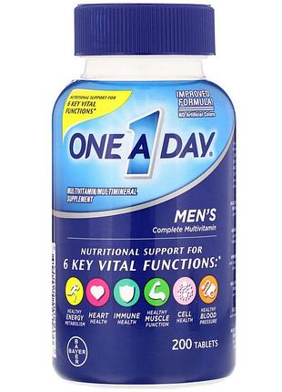 One-a-day, полноценный мультивитаминный комплекс для мужчин, 200 таблеток