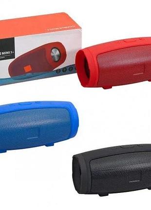 Портативная колонка charge mini 3+ с bluetooth