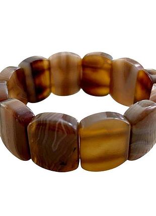 Браслет з агату ботсвана