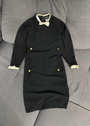 Винтажное платье chanel 80-90x