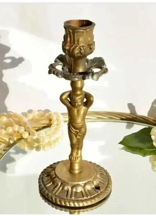 Старовинний свічник-скульптура! germany!